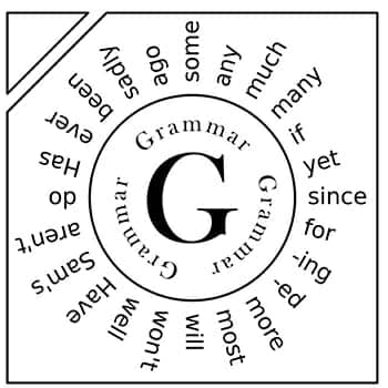 grammar wheel