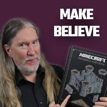 Virtual Memory Palace Feature Image of Anthony Metivier holding a Minecraft Book
