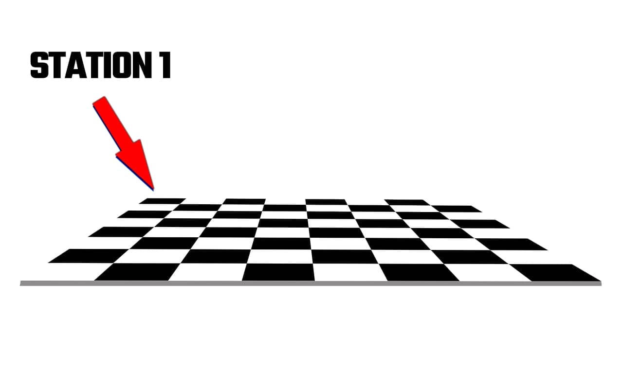 Virtual Memory Palace based on an imaginary chessboard