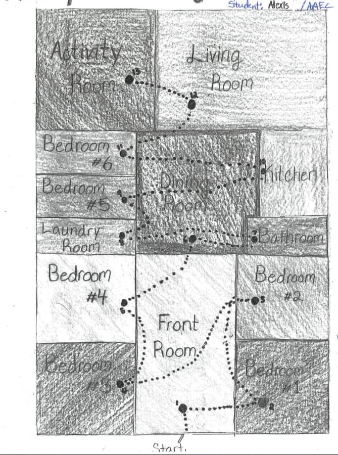 Alexis Memory Palace made in Grade six
