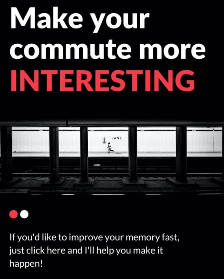 How to make your commute interesting Magnetic Memory Method Image