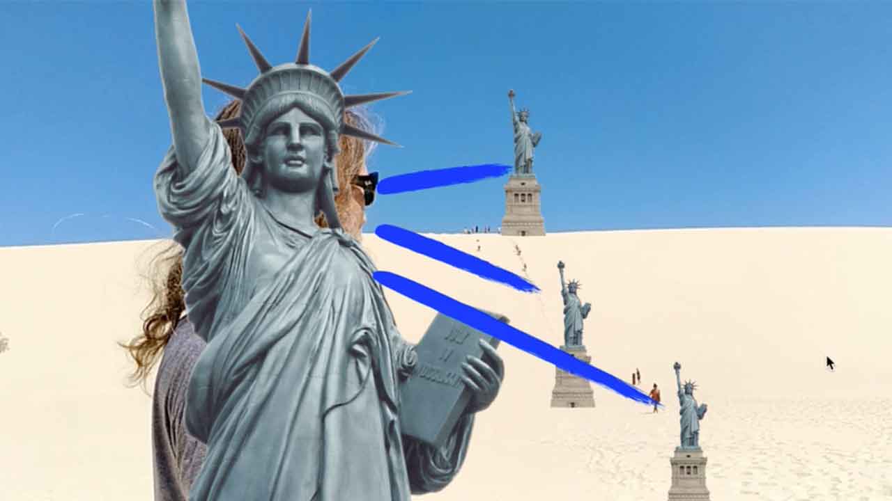 Illustration of what it looks like inside an Anthony Metivier Magnetic Memory Palace