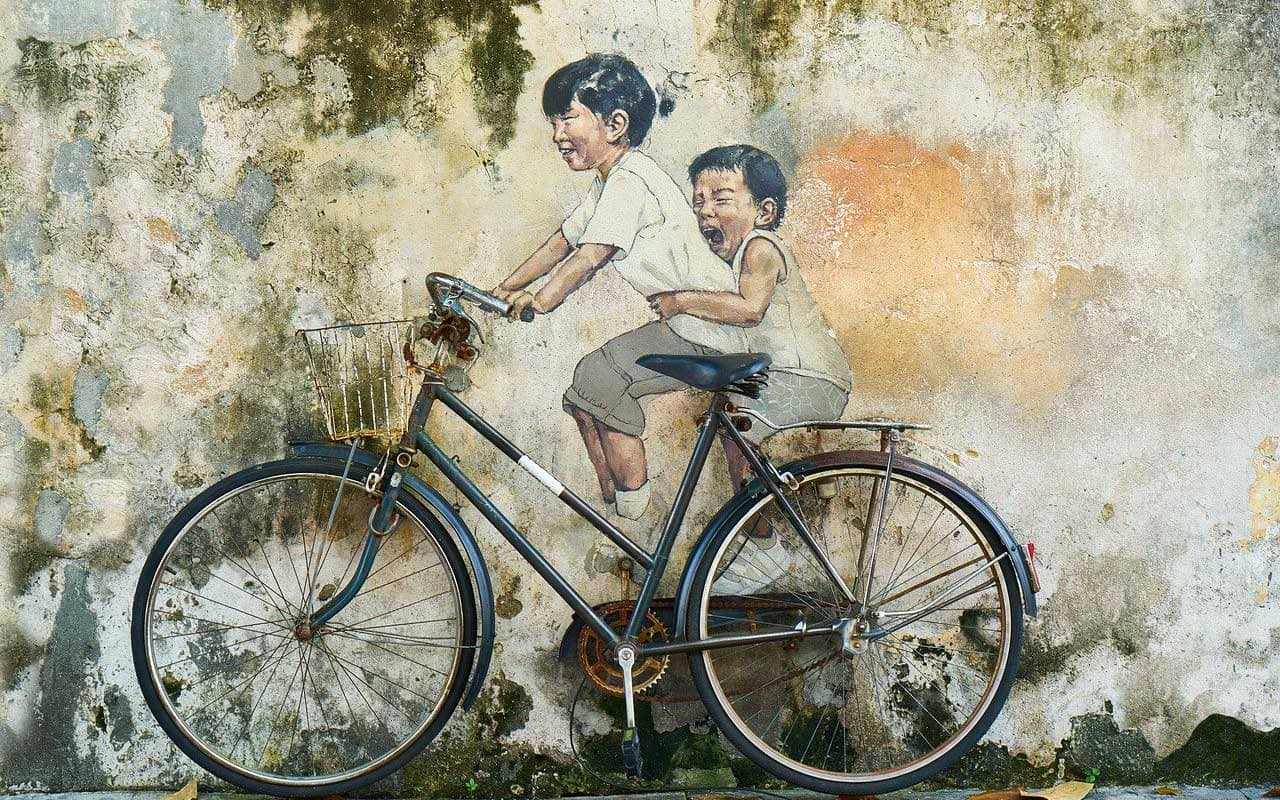 Procedural memory riding a bike