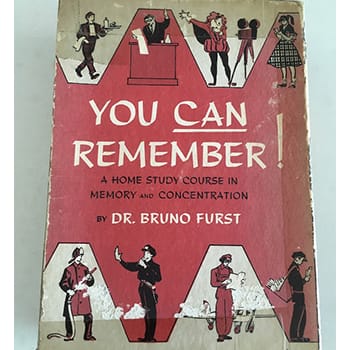 dr bruno furst memory course