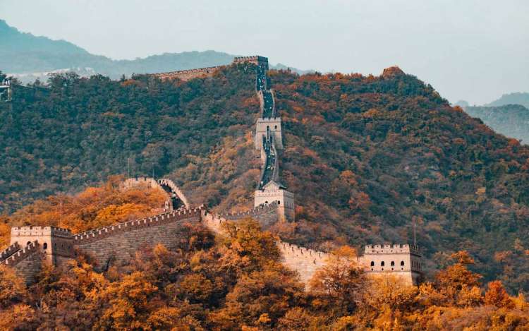 The Great Wall of China. Chinese is a top business language.