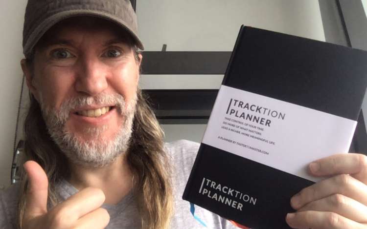 Anthony Metivier with Tracktion Planner from Arthur Worsley Art of Living
