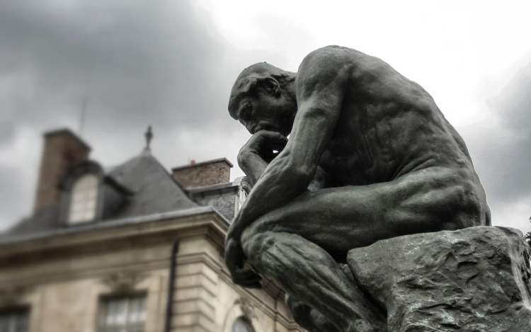 statue of the thinker