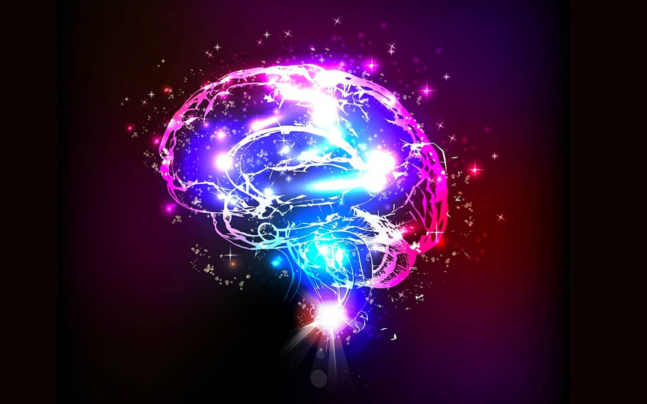 neuro lights in a brain