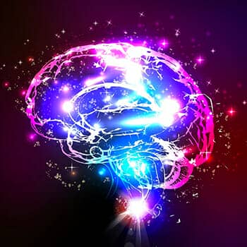mnemonist feature image of an illuminated brain