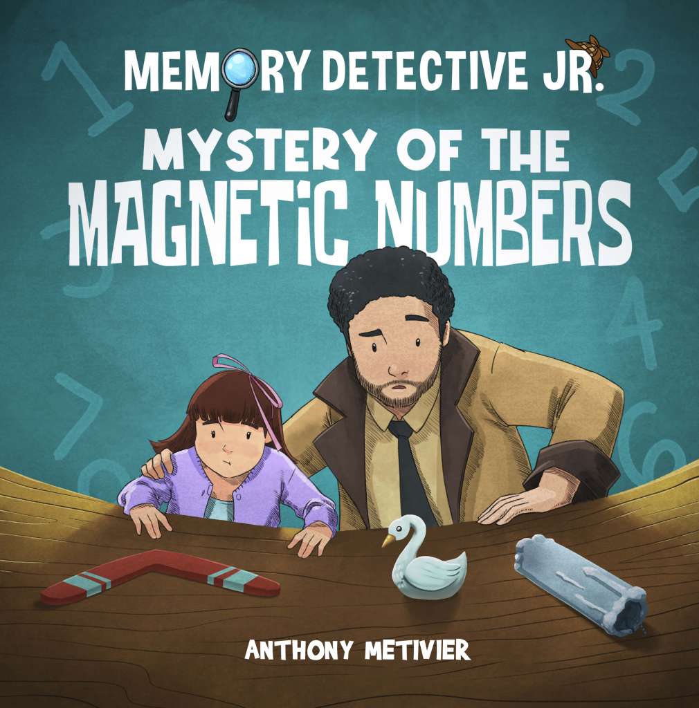 Memory Detective Jr Book Cover Mystery of the Magnetic Numbers
