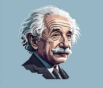 signs of genius and high intelligence feature image of Albert Einstein