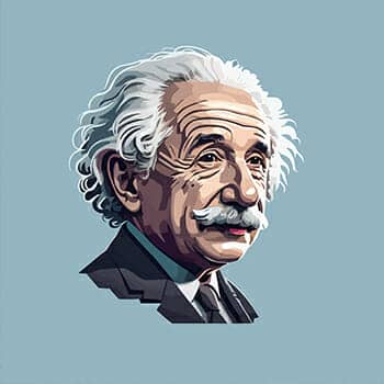 signs of genius and high intelligence feature image of Albert Einstein
