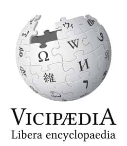 Logo for Latin Wikipedia