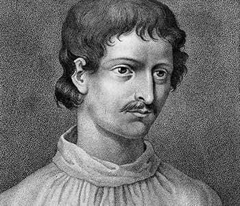 Portrait of Giordano Bruno