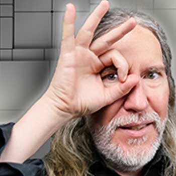 Visual Memory Techniques feature image of Anthony Metivier peeking through fingers in a circle