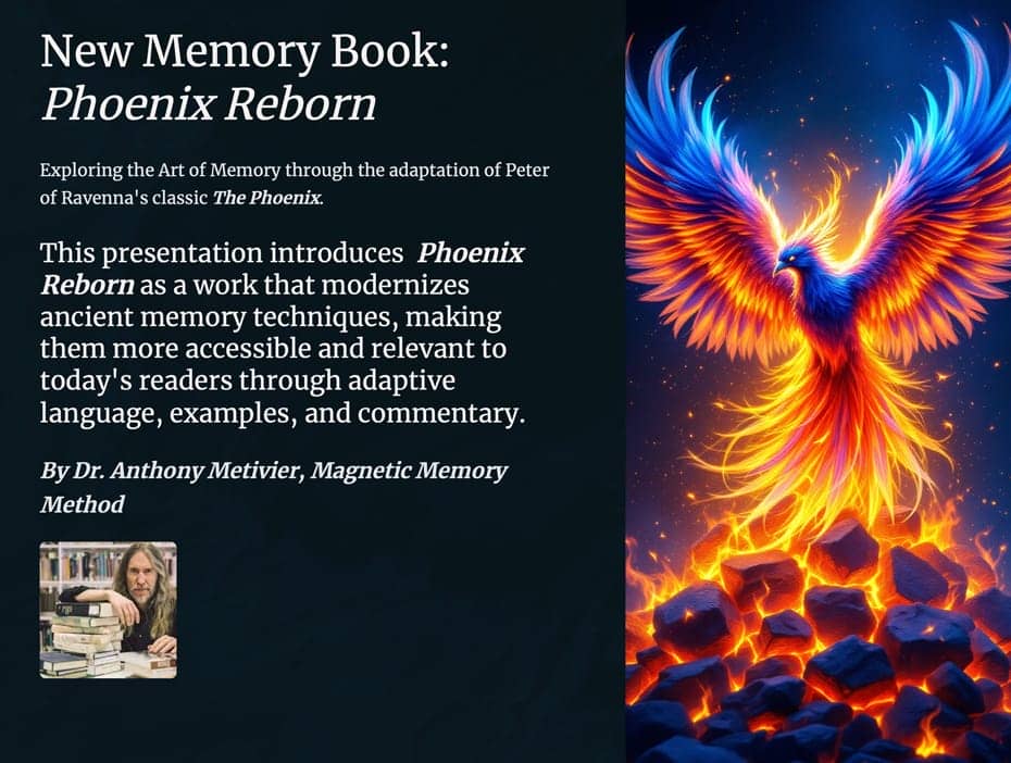 Phoenix Reborn AI Generated Slide Deck from Magnetic Memory Method Masterclass member Brian Koscak