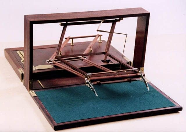 Modern reproduction of Jefferson's polygraph