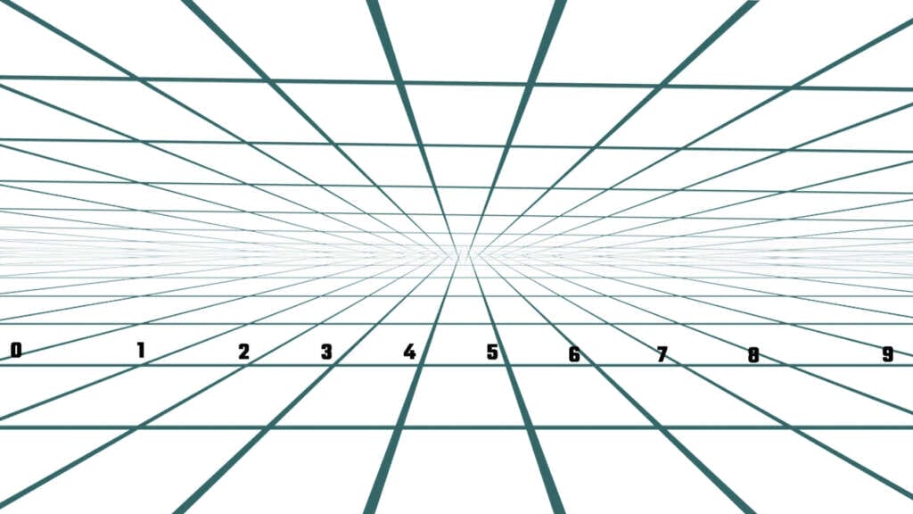 Conceptual Memory Palace Example using Numbers